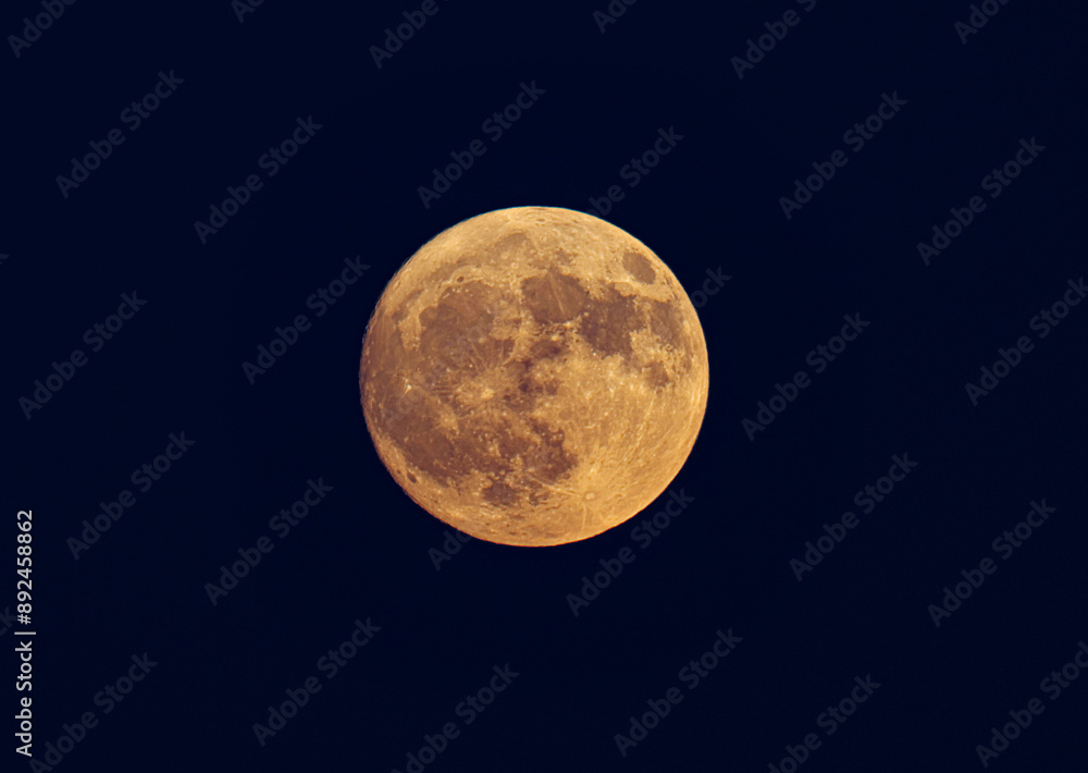 Full moon time big moon , close up Full moon time big moon , close up