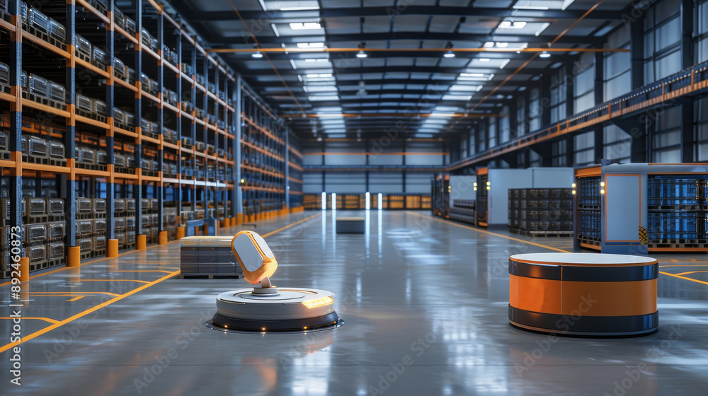 The automated warehouse of the future with autonomous robots The automated warehouse of the future with autonomous robots