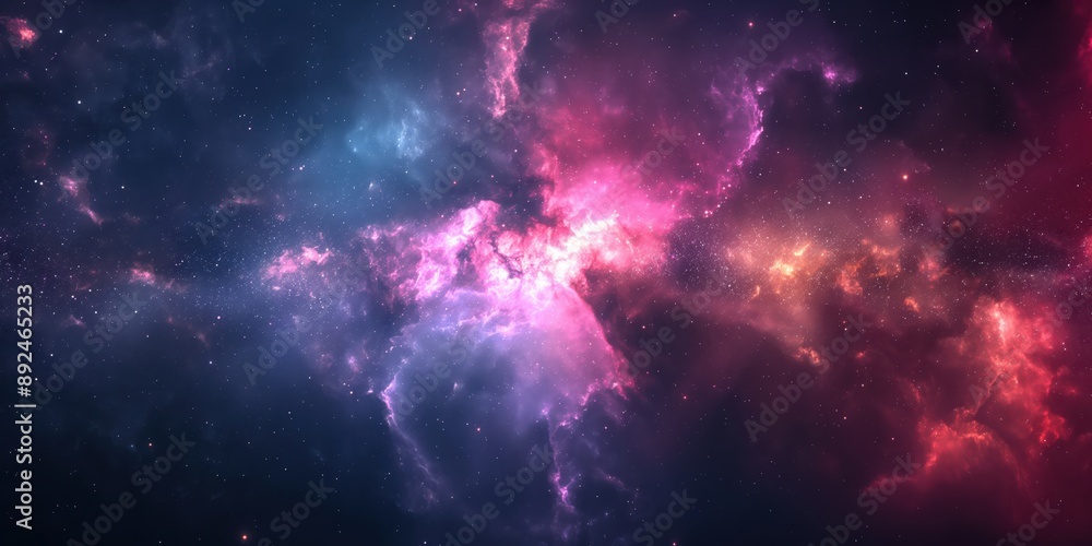 Colorful space galaxy cloud nebula. Stary night cosmos. Universe science astronomy. Supernova background wallpaper created by ai Colorful space galaxy cloud nebula. Stary night cosmos. Universe science astronomy. Supernova background wallpaper created by ai