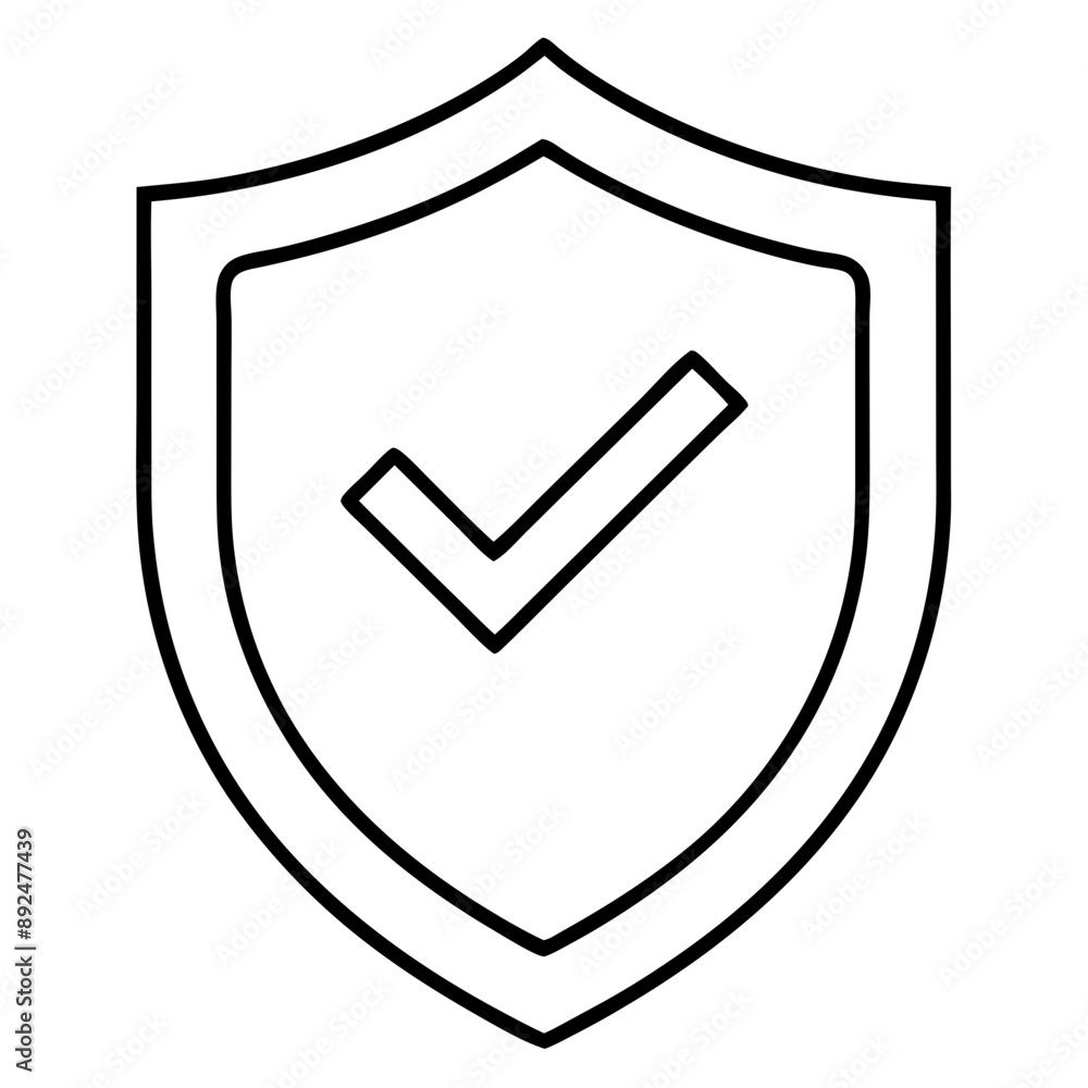 Tick mark approved icon. Illustration vector Tick mark approved icon. Illustration vector