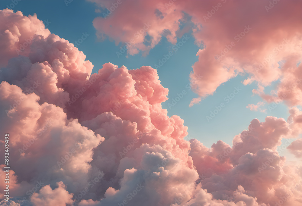Pink Clouds Background Pink Clouds Background