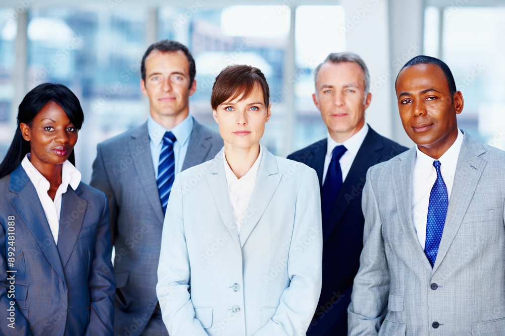 Office, teamwork and business people in portrait for about us and pride for justice in law firm. Workplace, women and men as lawyers with confidence, legal advice and ready for professional career Office, teamwork and business people in portrait for about us and pride for justice in law firm. Workplace, women and men as lawyers with confidence, legal advice and ready for professional career