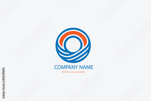 vector logo letter o