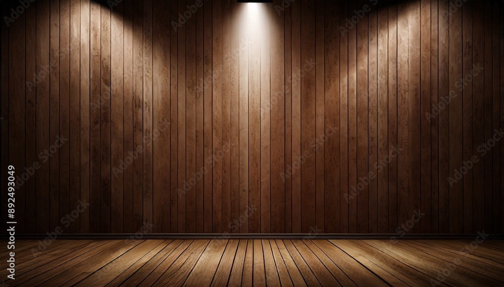 empty room with wooden floor empty room with wooden floor