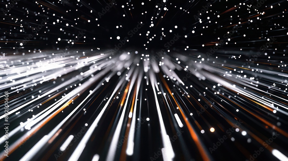 bstract pattern of glowing white and amber lines against a cosmic black sky, ideal for high-tech text integration bstract pattern of glowing white and amber lines against a cosmic black sky, ideal for high-tech text integration