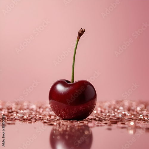 Spangles and a cherry