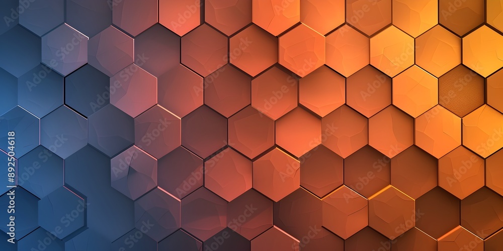 Abstract background with hexagon pattern in various colors Abstract background with hexagon pattern in various colors