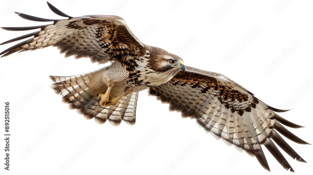 falcon isolated on a white background