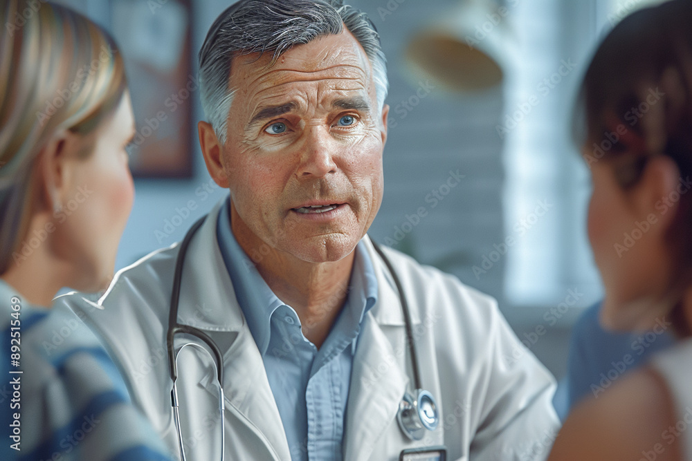 Teen girl in physician's office, adolescent patient, medical consultation, health check. Teen girl in physician's office, adolescent patient, medical consultation, health check.