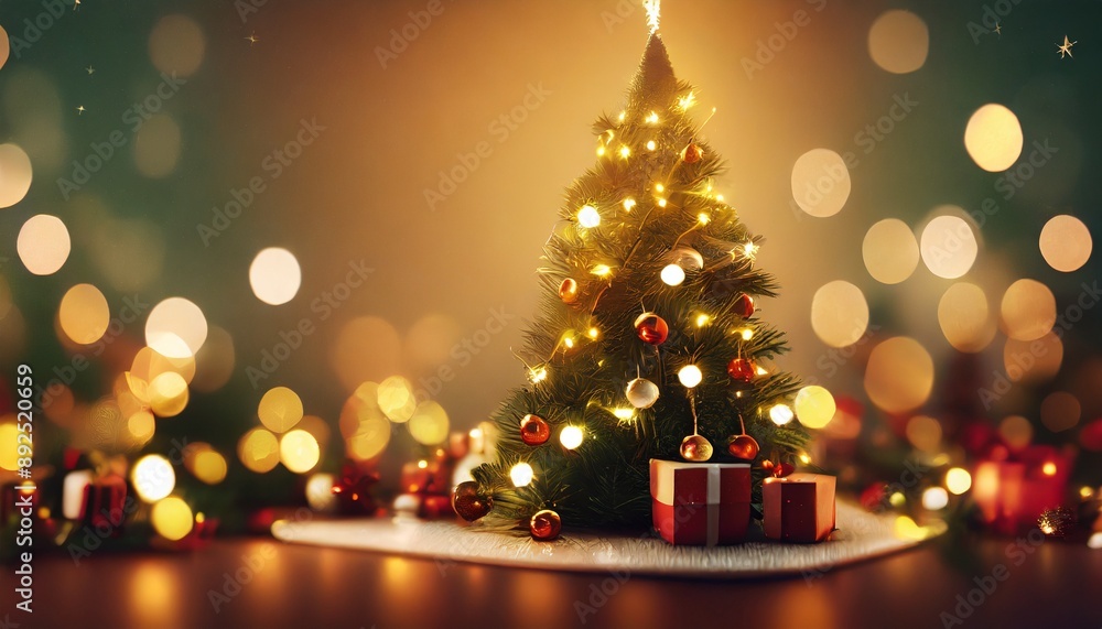 christmas tree in the night christmas tree in the night