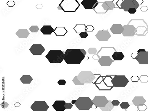 Raster globula fireworks organized with scatter contour rhombus elements. Bright Raster illustration. photo