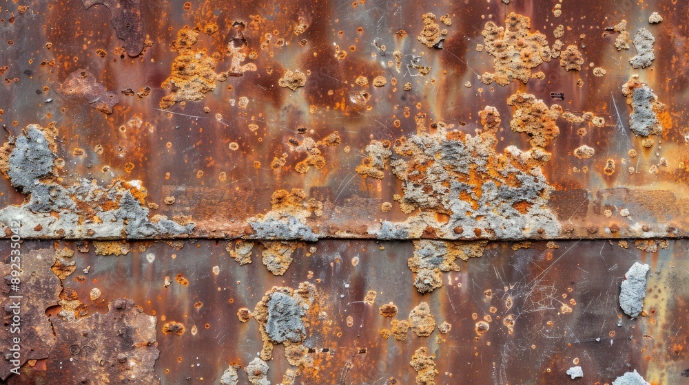 Close up background of old metal aged over time Rusty sheet texture Close up background of old metal aged over time Rusty sheet texture