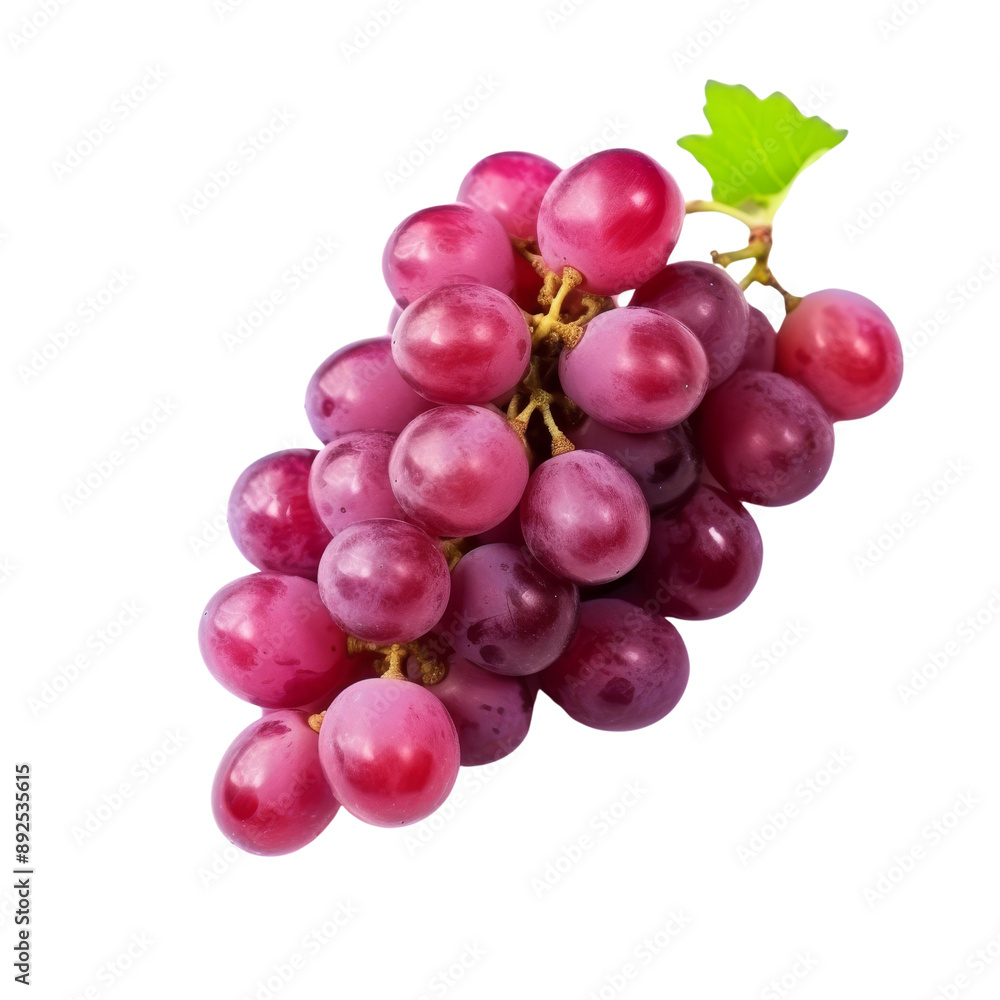 Fresh Purple Grapes Bunch Isolated without Background. Fresh Purple Grapes Bunch Isolated without Background.
