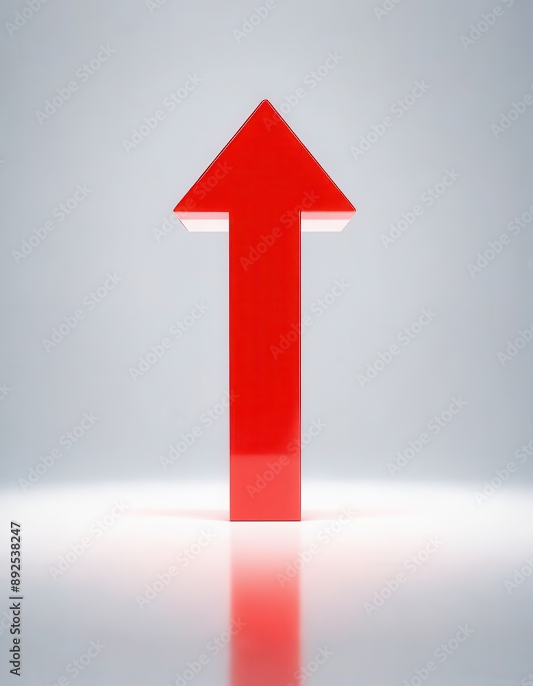 Red Arrow Pointing Upwards Red Arrow Pointing Upwards