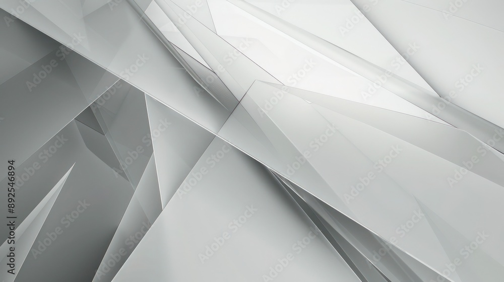 Sophisticated grey and white plexus design, offering a clean background with top-centered text space Sophisticated grey and white plexus design, offering a clean background with top-centered text space
