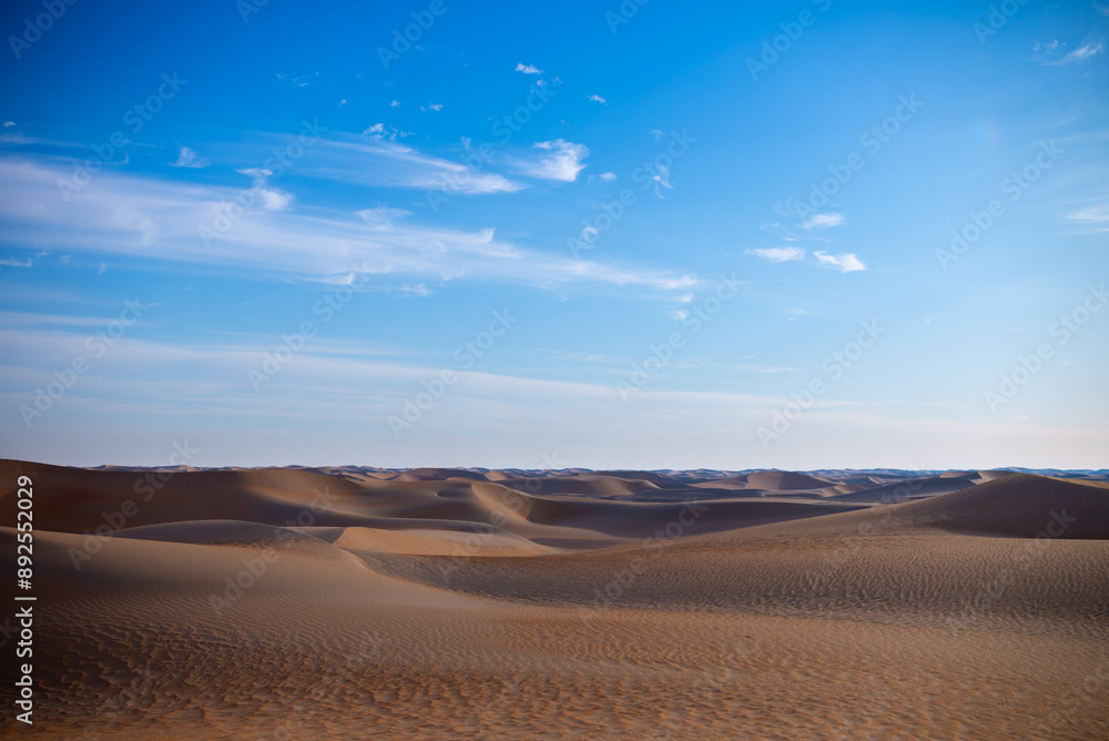 sunset sunrise with beautiful cloud color in the desert sand dune. sunset sunrise with beautiful cloud color in the desert sand dune.