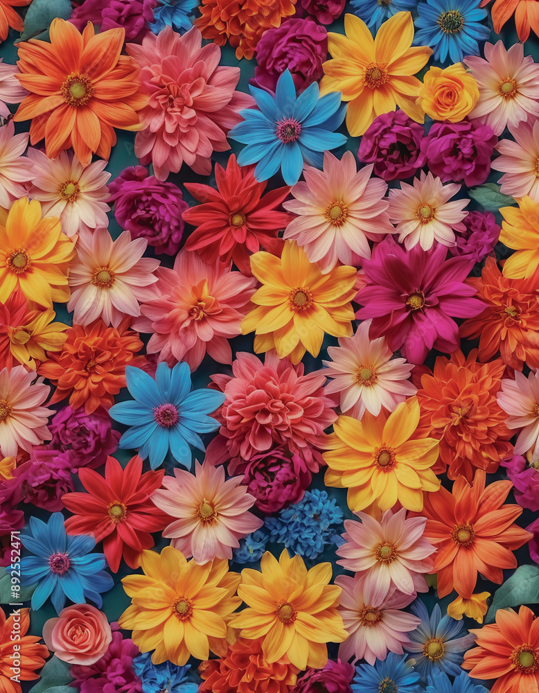 Colorful Flower Arrangement. Colorful Flower Arrangement.