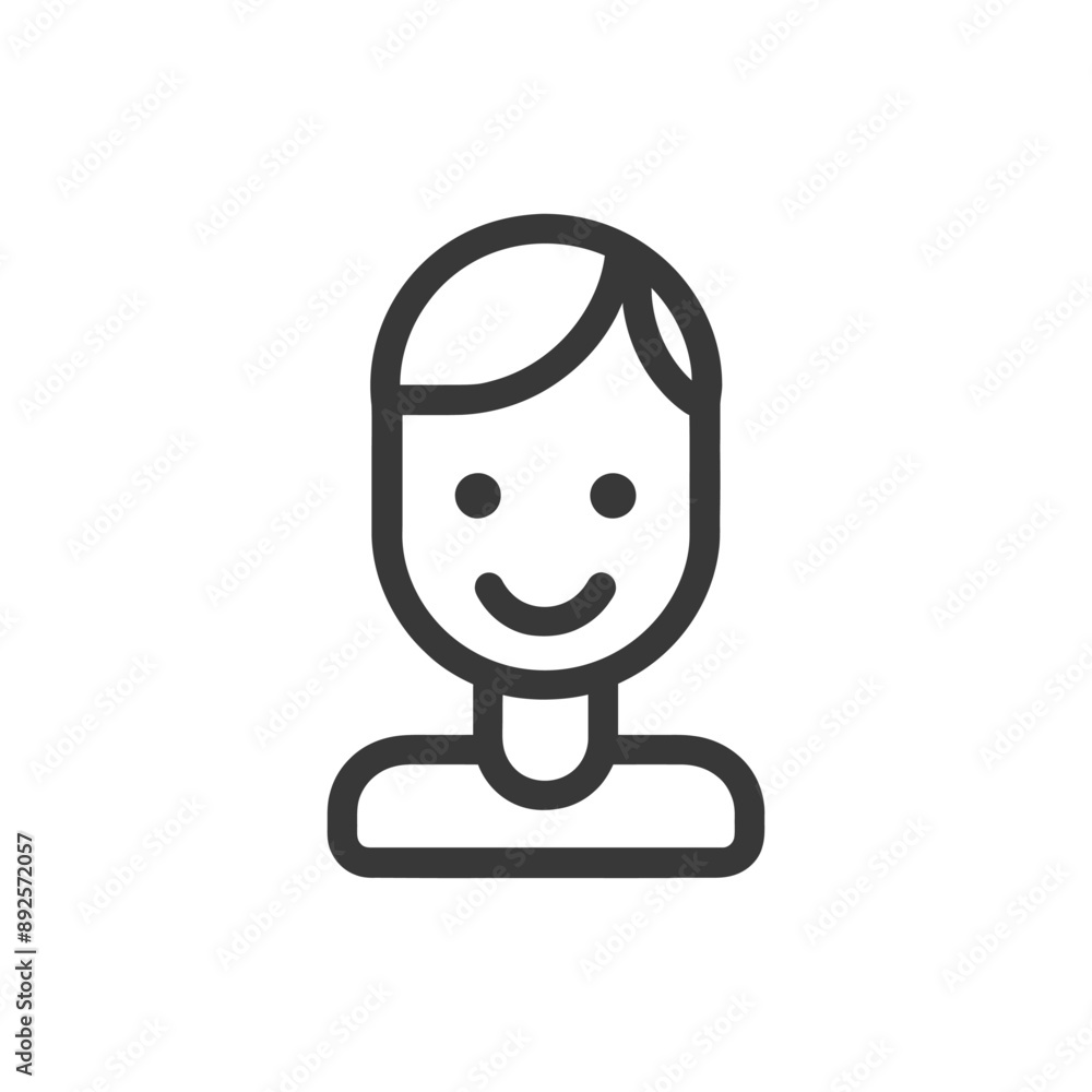 user minimalist line art icon logo symbol user minimalist line art icon logo symbol