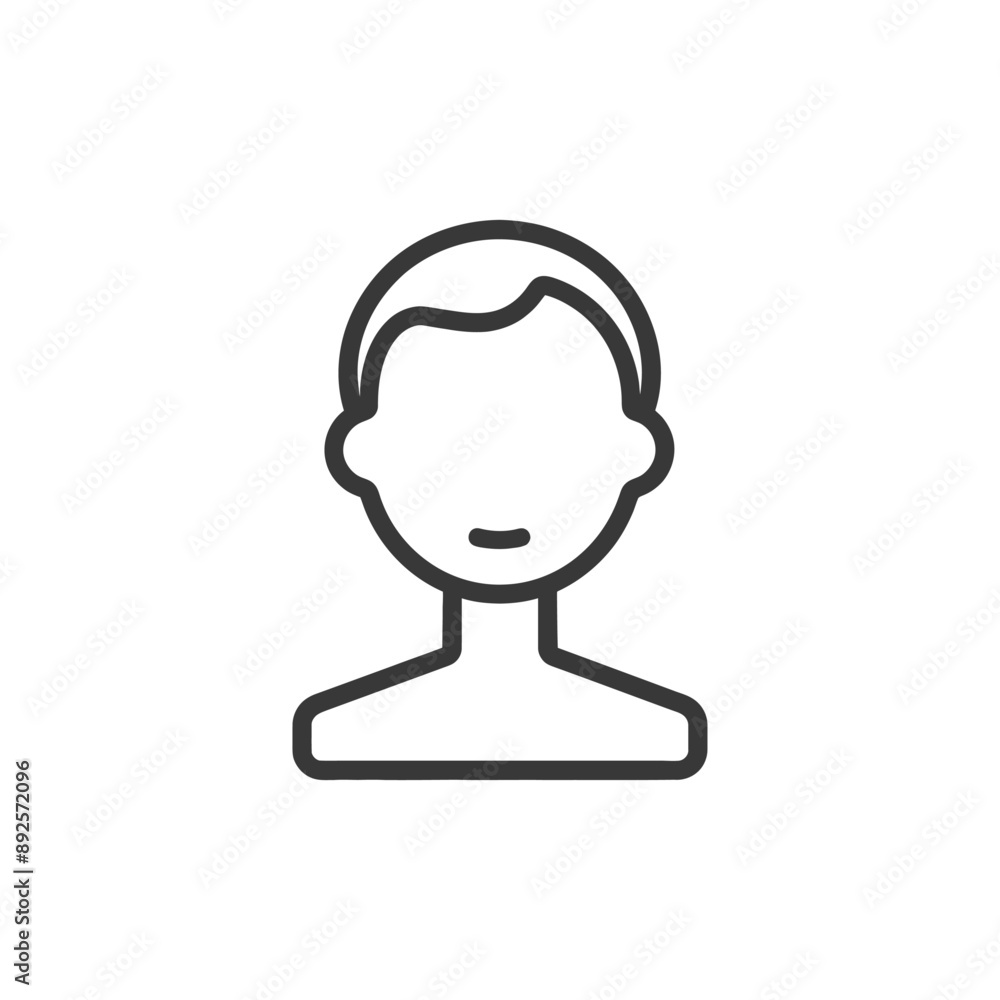 user minimalist line art icon logo symbol user minimalist line art icon logo symbol