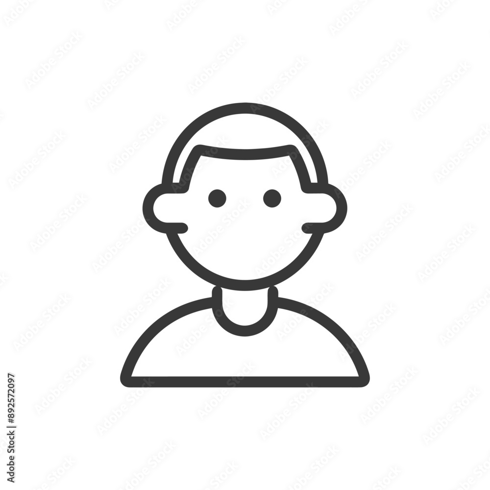 user minimalist line art icon logo symbol user minimalist line art icon logo symbol