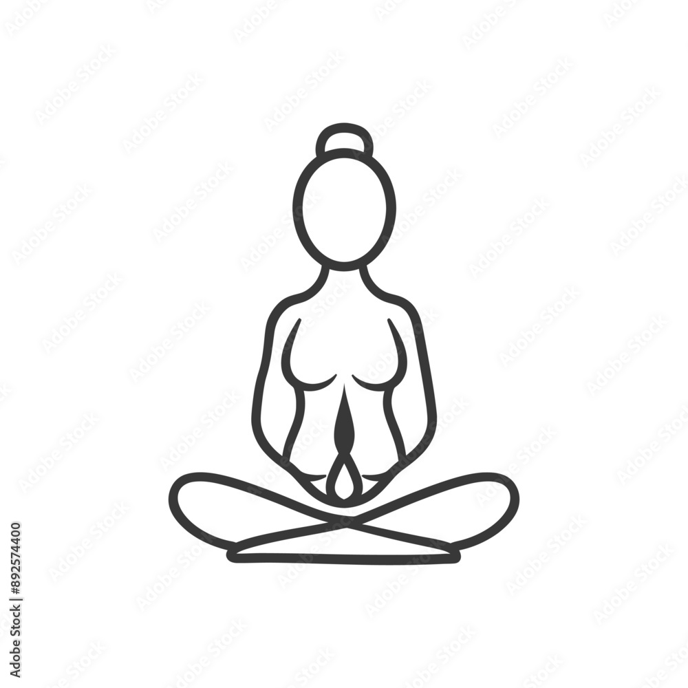 wellness minimalist line art icon logo symbol wellness minimalist line art icon logo symbol