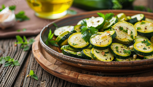 Fresh Zucchini Salad photo