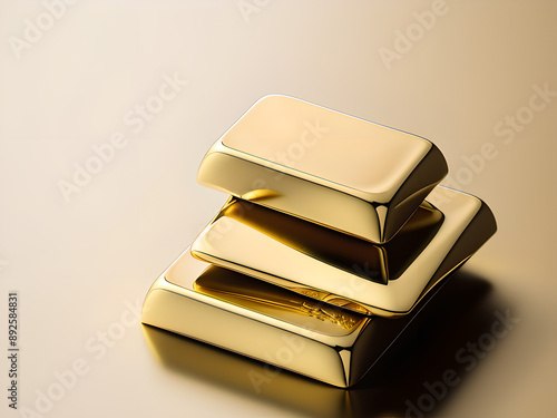 Aesthetic wallpaper with gold bars