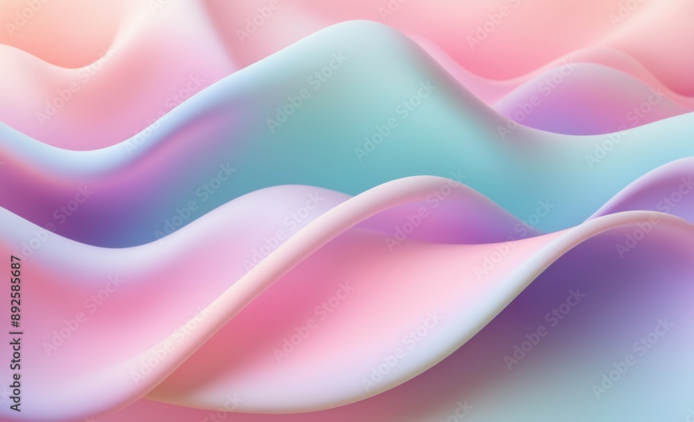 Soft Pastel Waves Soft Pastel Waves