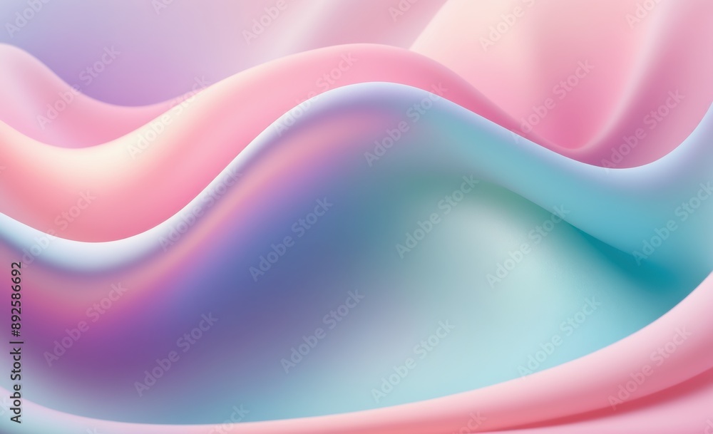 Soft Pastel Waves Soft Pastel Waves