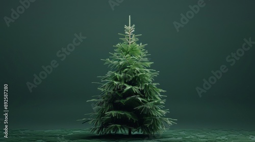 fir tree, noel concept