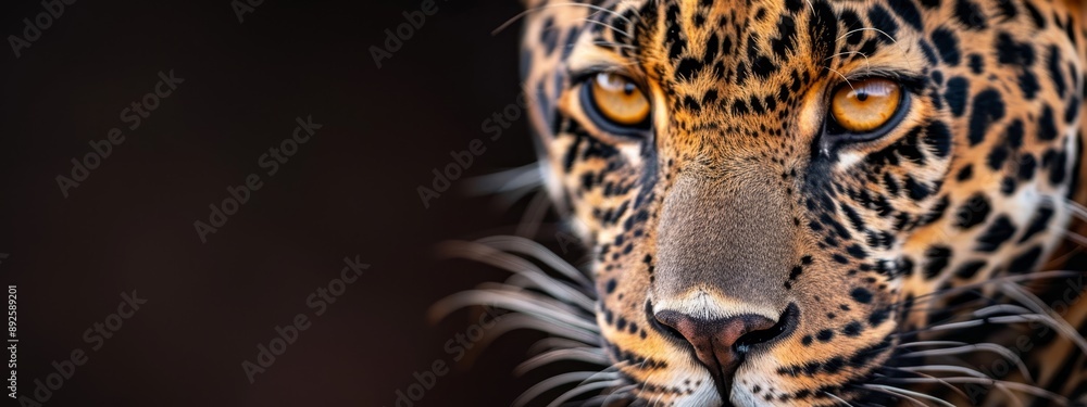 orange eyes glinting, long whiskers jutting from its fur orange eyes glinting, long whiskers jutting from its fur