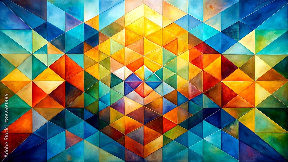 A Visual Exploration of Form and Space in Geometric Abstraction Generative AI-generated design A Visual Exploration of Form and Space in Geometric Abstraction Generative AI-generated design