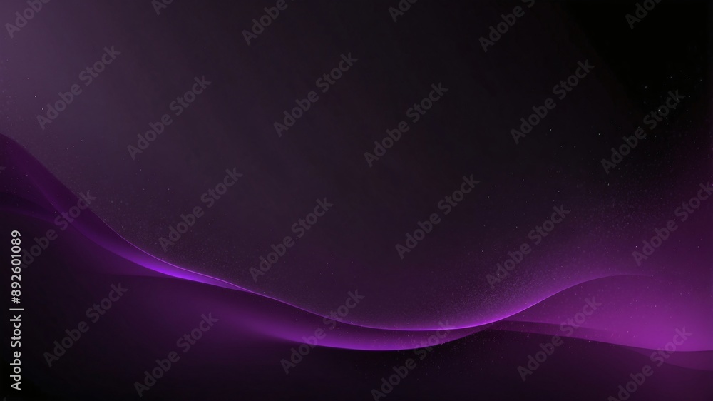 Abstract Purple Wave Background with Sparkles Abstract Purple Wave Background with Sparkles