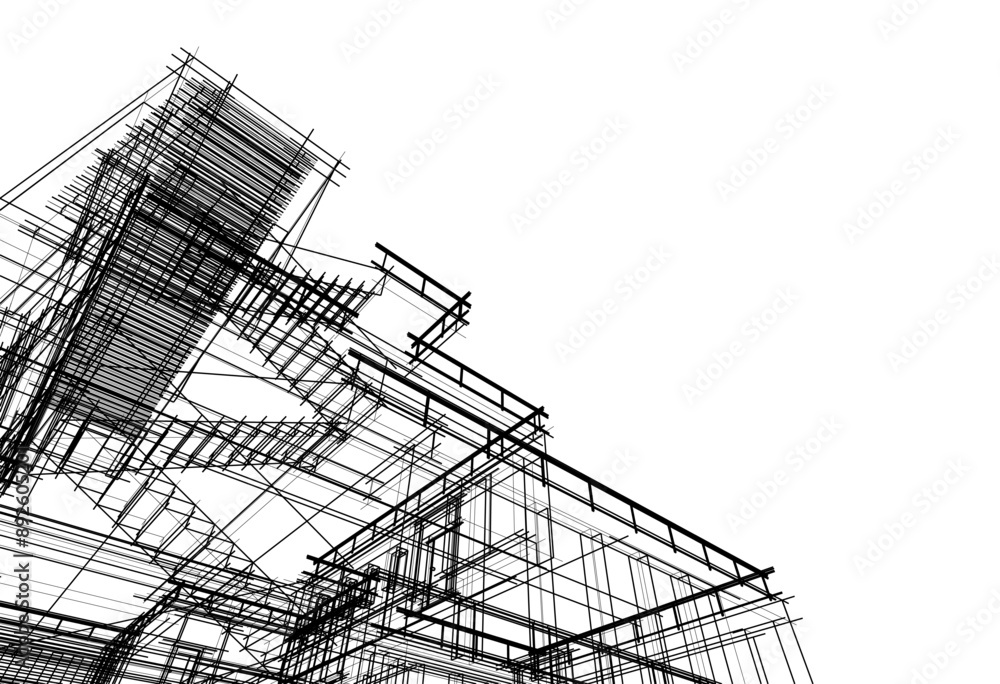 House sketch vector drawing House sketch vector drawing