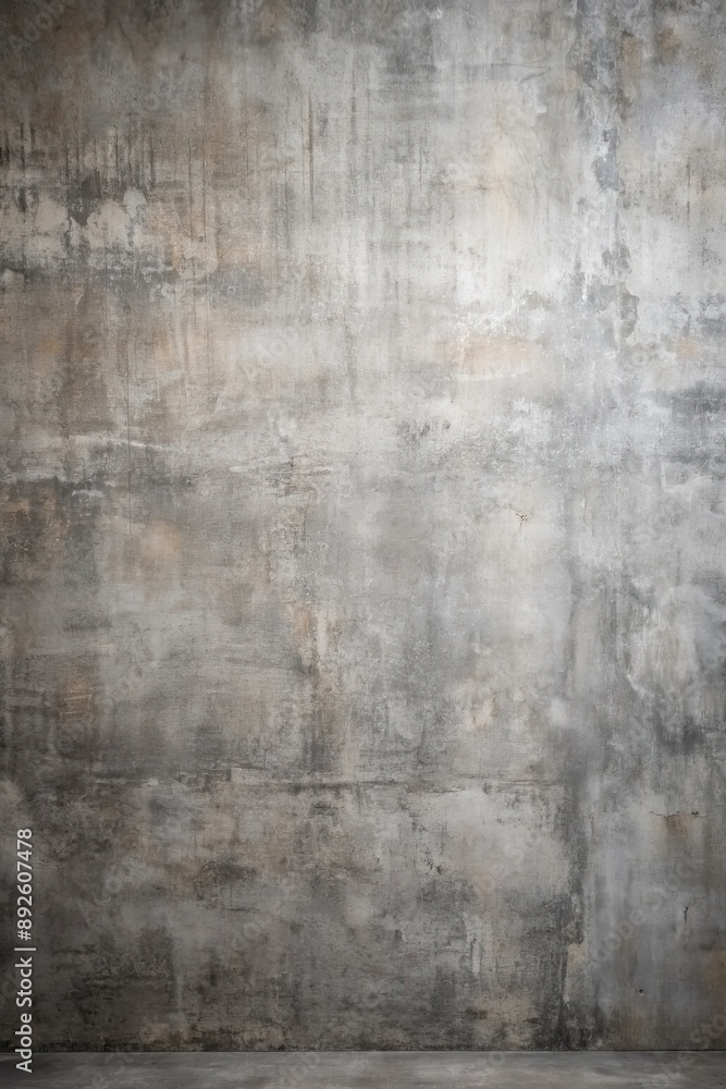 Obraz premium Textured concrete wall with subtle, weathered patterns.