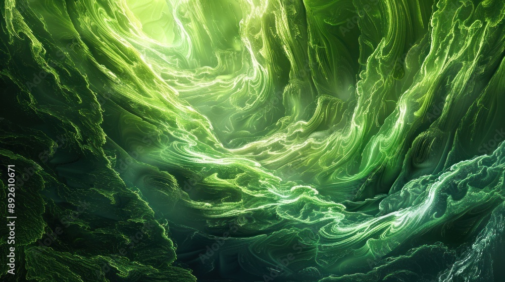 Obraz premium green cabbage background