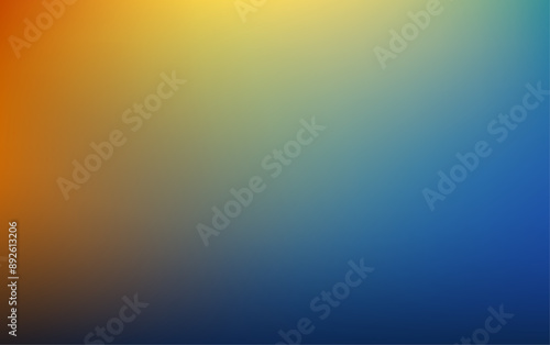 Abstract gradient background, blue and orange color gradients, vector illustration 1