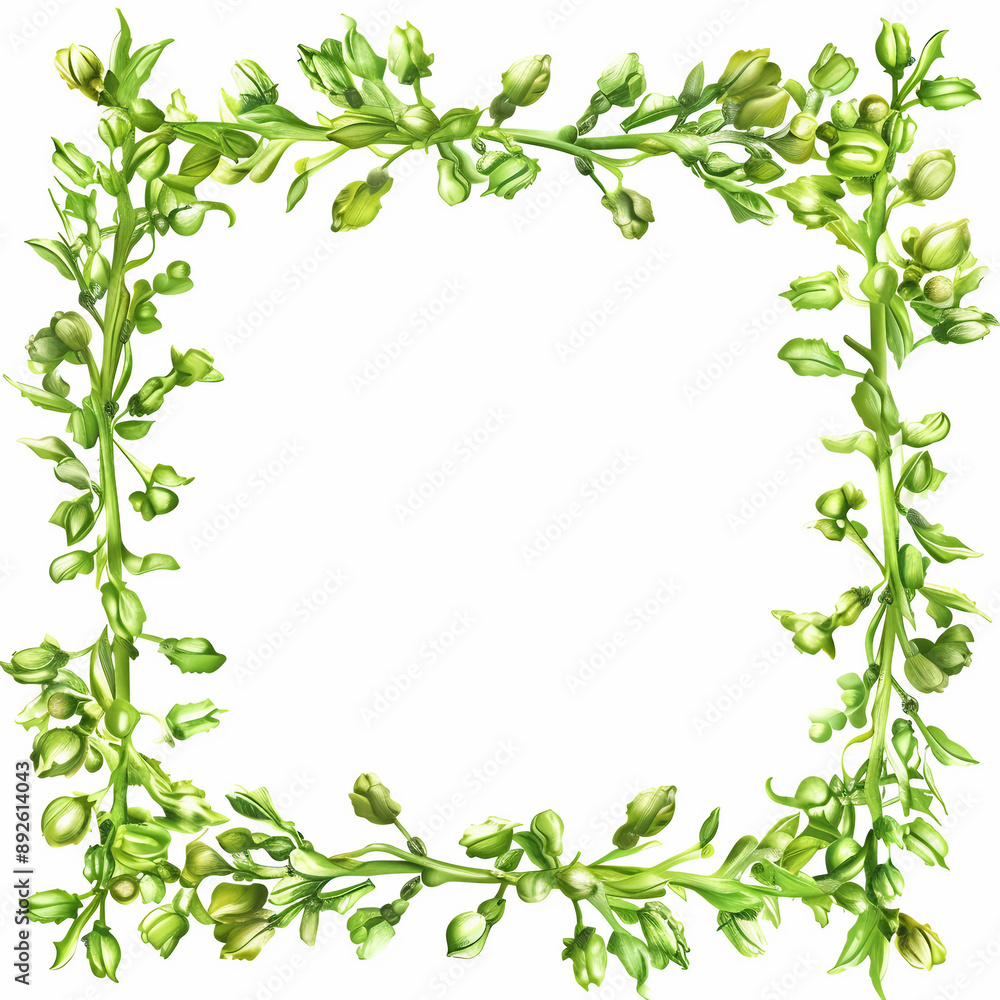 Minimalist vector art of green tea buds in square frame pattern isolated buds on transparent background detailed line work elegant geometric design shades of green and pale yellow
Minimalist vector art of green tea buds in square frame pattern isolated buds on transparent background detailed line work elegant geometric design shades of green and pale yellow