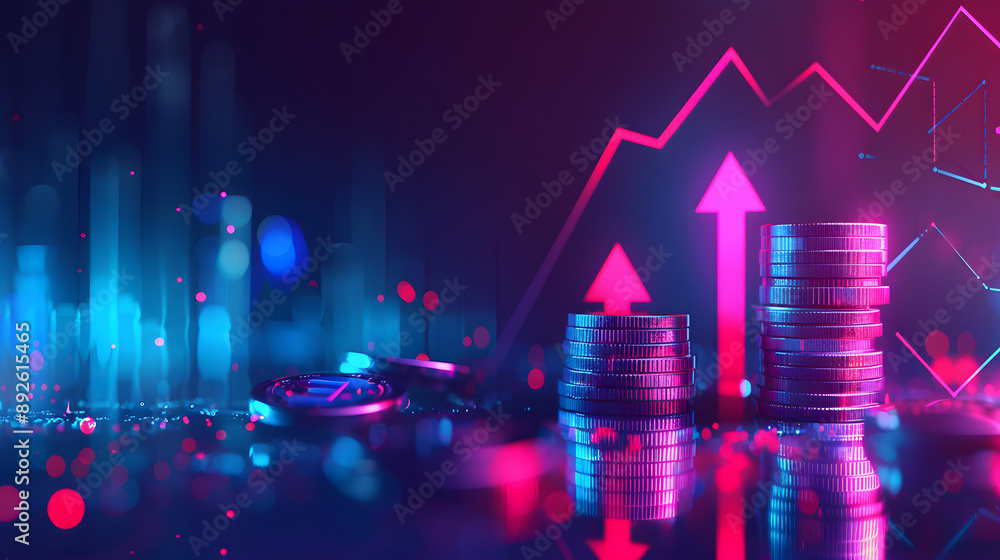 coin background finance graph investment bar data growth success stock market technology currency reports, virtual online banking, Wealth money bitcoin return profits business fund analysis money coin background finance graph investment bar data growth success stock market technology currency reports, virtual online banking, Wealth money bitcoin return profits business fund analysis money