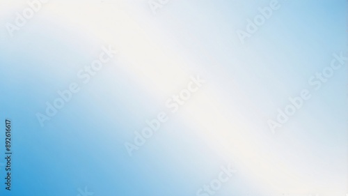 Abstract Blue and White Gradient Background