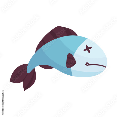 preparation of fishing equipment vector illustration