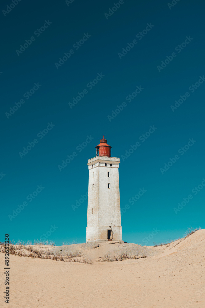 Rabjerg Mile Leuchtturm in Dänemark Rabjerg Mile Leuchtturm in Dänemark