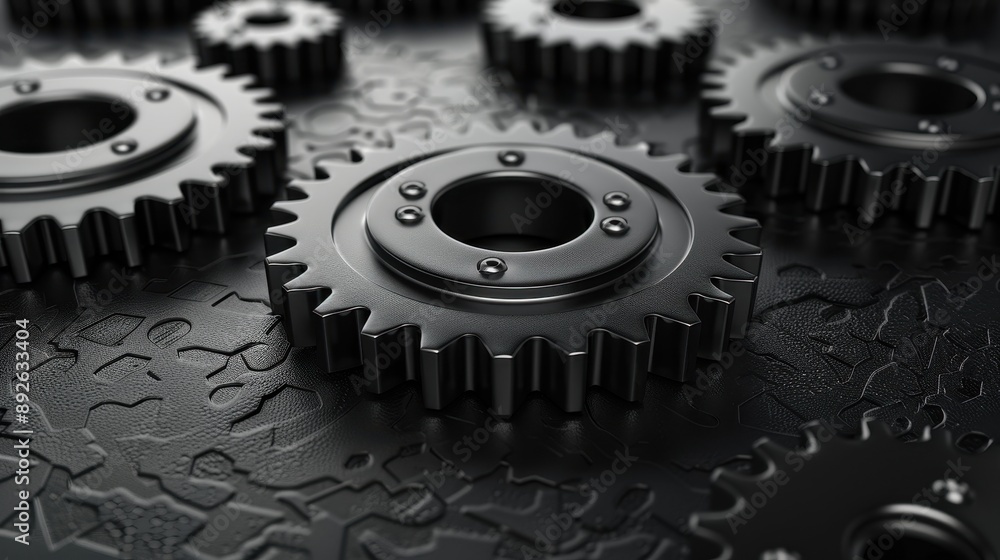 Black Gears on Dark Surface: Teamwork and Mechanism Black Gears on Dark Surface: Teamwork and Mechanism
