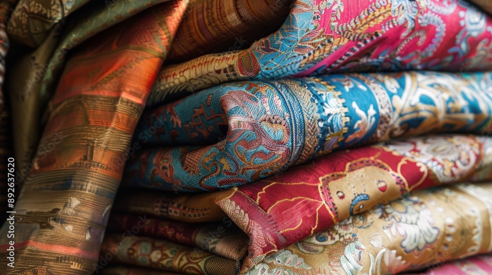 Fabrics can evoke emotions and memories. Fabrics can evoke emotions and memories.
