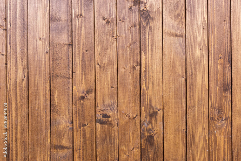 Naklejka premium Dark wood texture background surface with old natural pattern, texture of retro plank wood.