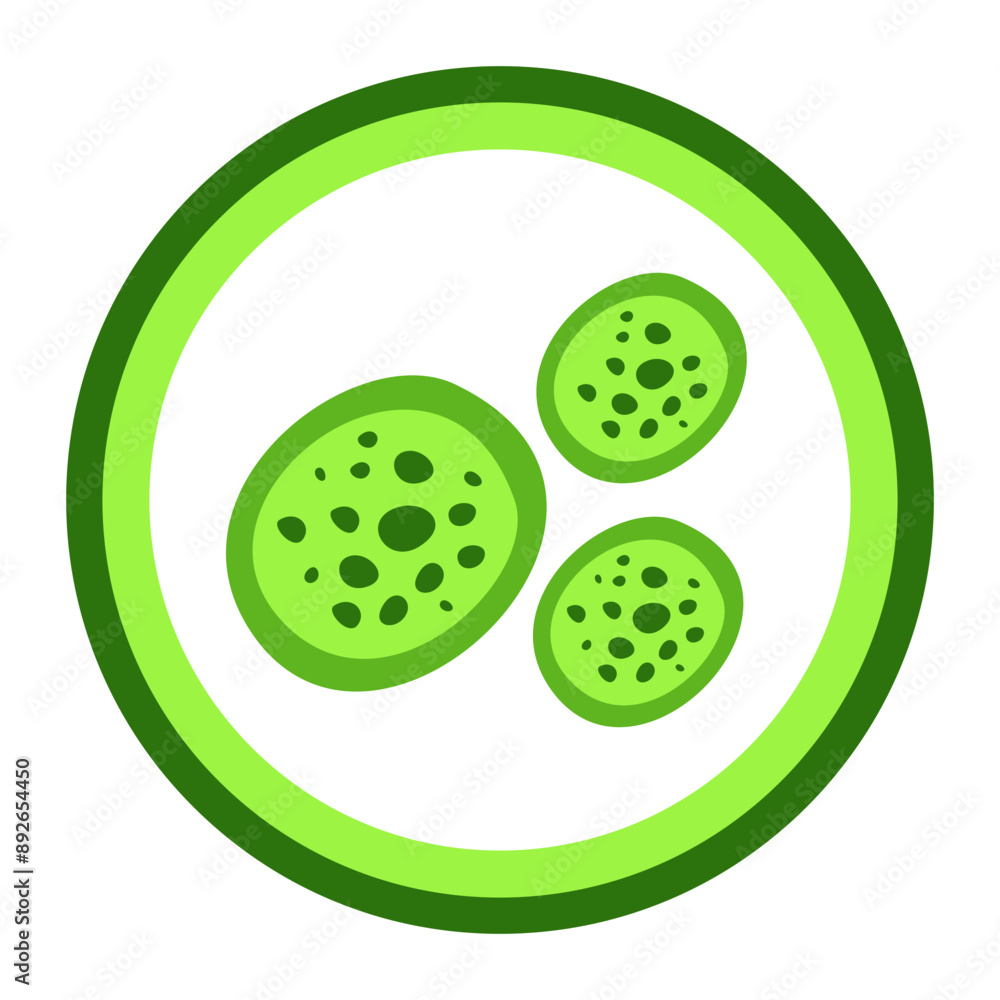 green bacteria germ vector, logo, vector illustration, abstract, art, 3d rendering green bacteria germ vector, logo, vector illustration, abstract, art, 3d rendering
