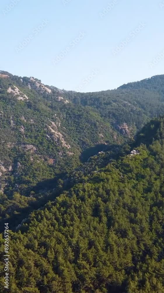 Aerial view of beautiful Turkey landscape Aerial view of beautiful Turkey landscape
