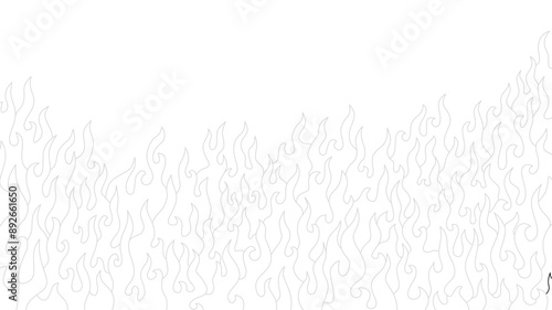 Abstract Fire Background. Abstract flame Background. doodle fire background. Fire Pattern background. Fire flame pattern. 