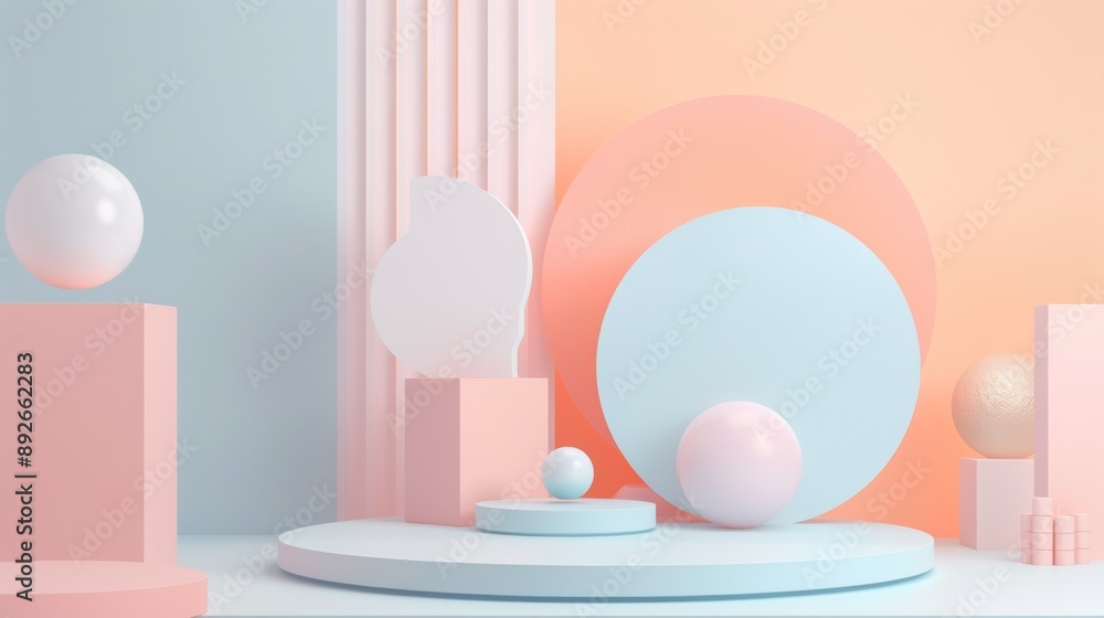 The image is a colorful display of various shapes and sizes, including circles The image is a colorful display of various shapes and sizes, including circles