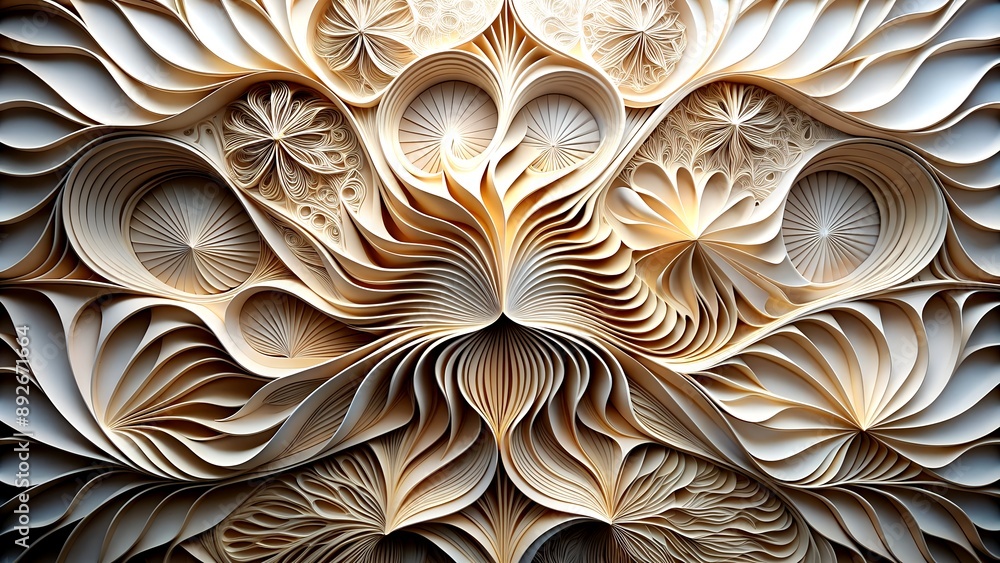 Paper Art: A Celebration of Texture and Form Generative AI Machine-created Paper Art: A Celebration of Texture and Form Generative AI Machine-created